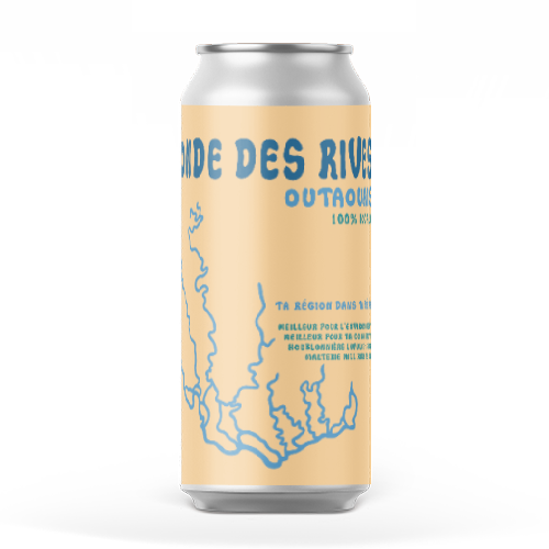 Blonde des rives (4.9%) - 473 ml.